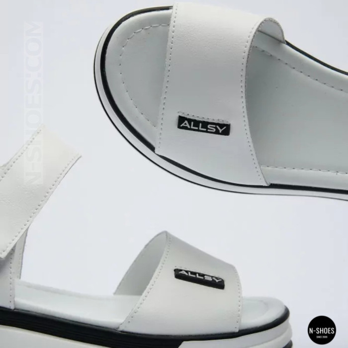 Универсальные женские белые кожаные босоножки Allsy 207205 2970-1 WHITE lonza 207206 6122