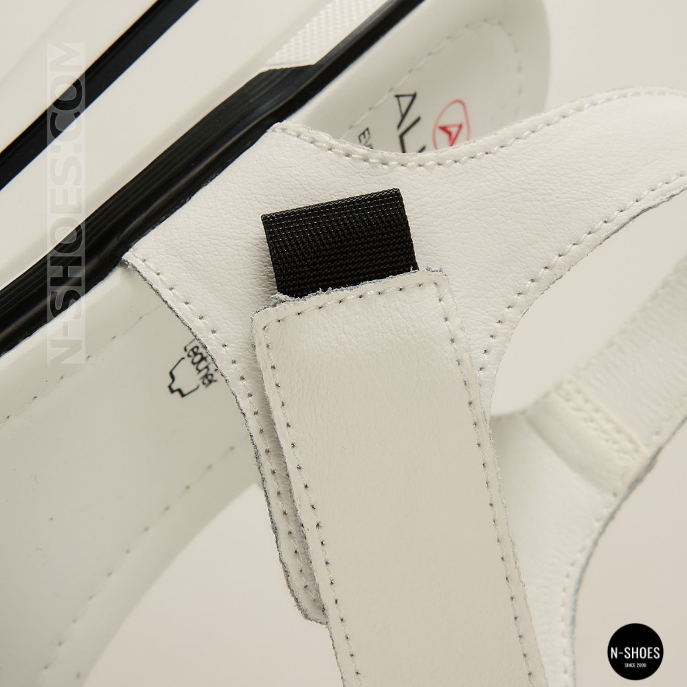 Універсальні жіночі білі шкіряні босоніжки Allsy 207205 2970-1 WHITE lonza 207206 6122