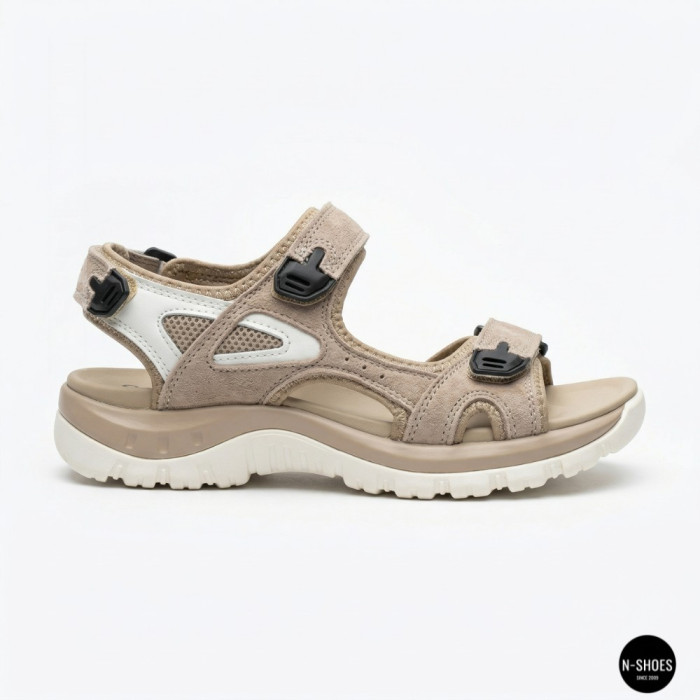 Women's Sports Sandals Allsy 208350 60270-1 Lonza 208353 APRICOT WHITE 6124
