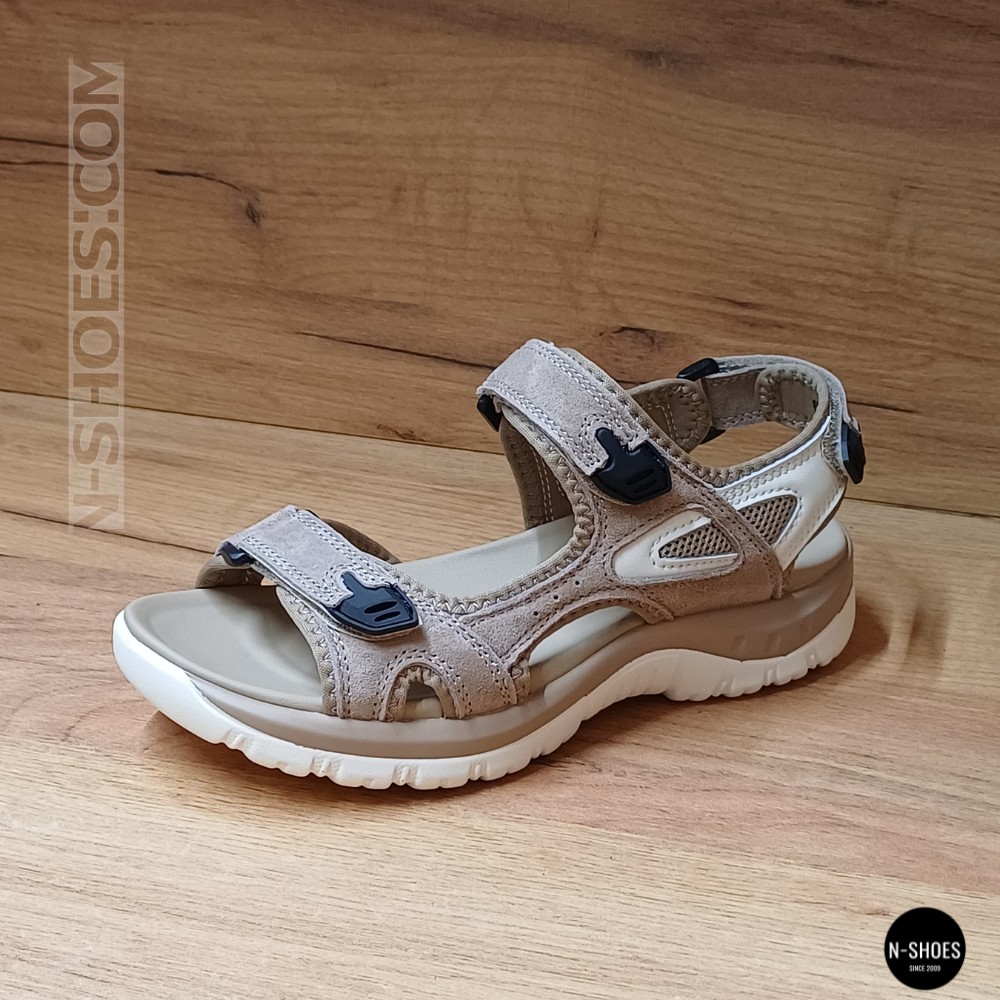 Women's Sports Sandals Allsy 208350 60270-1 Lonza APRICOT WHITE 6124