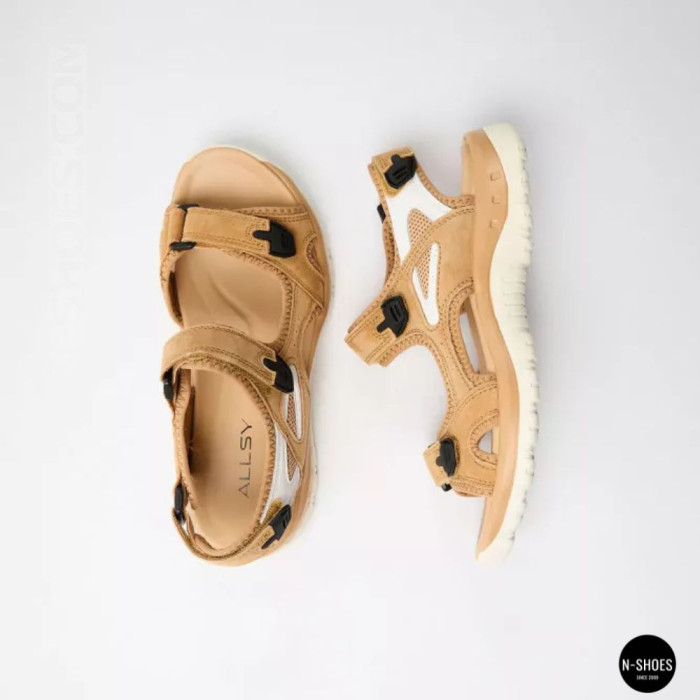 Women's Sports Sandals Allsy 208350 60270-1 Lonza 208353 APRICOT WHITE 6124
