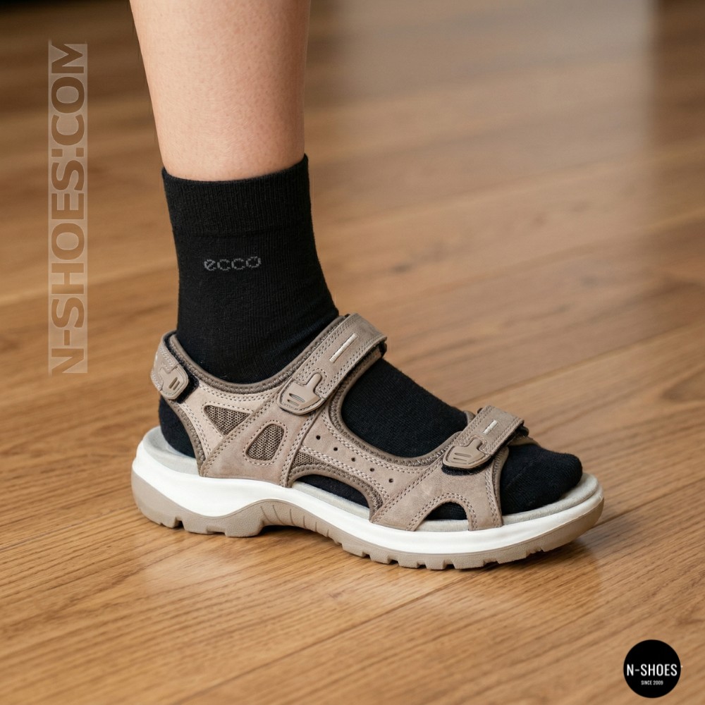 Women's Sports Velcro Sandals Allsy 208361 60874-6 Lonza BEIGE 6125