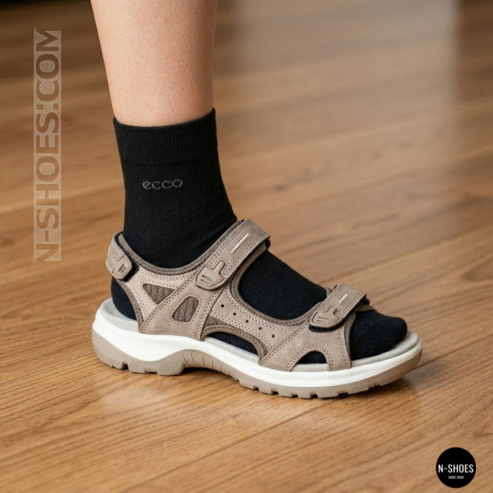 Спортивные женские босоножки на липучках Allsy 208361 60874-6 Lonza 212356 BEIGE 6125