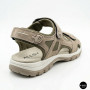 Women's Sports Velcro Sandals Allsy 208361 60874-6 Lonza BEIGE 6125