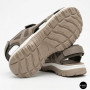Women's Sports Velcro Sandals Allsy 208361 60874-6 Lonza BEIGE 6125