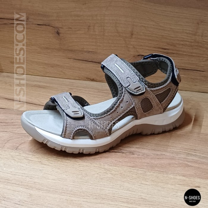 Спортивні жіночі босоніжки на липучках Allsy 208361 60874-6 Lonza 212356 BEIGE 6125