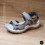 Women's Sports Velcro Sandals Allsy 208361 60874-6 Lonza BEIGE 6125