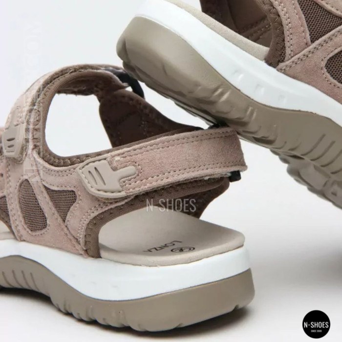 Спортивні жіночі босоніжки на липучках Allsy 208361 60874-6 Lonza 212356 BEIGE 6125