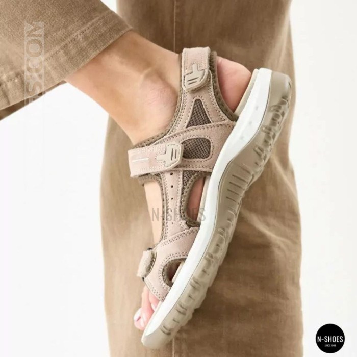 Спортивні жіночі босоніжки на липучках Allsy 208361 60874-6 Lonza 212356 BEIGE 6125