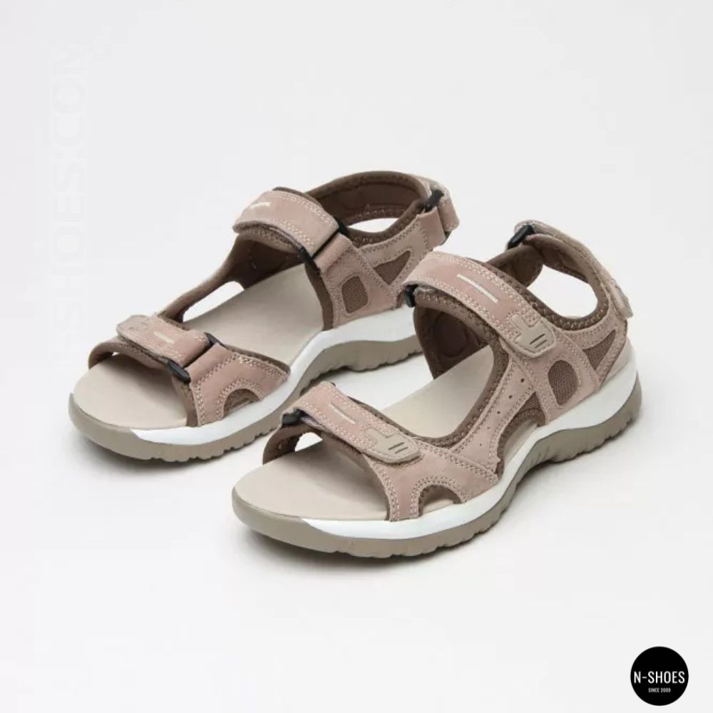 Women's Sports Velcro Sandals Allsy 208361 60874-6 Lonza 212356 BEIGE 6125