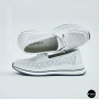 Жіночі білі шкіряні мокасини з перфорацією та комфортною шнурівкою Allsy 207258 A09-7721-1 WHITE lonza 207259 6126