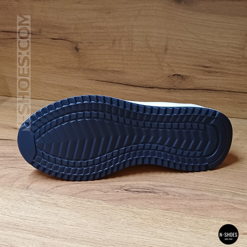 Жіночі білі шкіряні мокасини з перфорацією та комфортною шнурівкою Allsy 207258 A09-7721-1 WHITE lonza 207259 6126