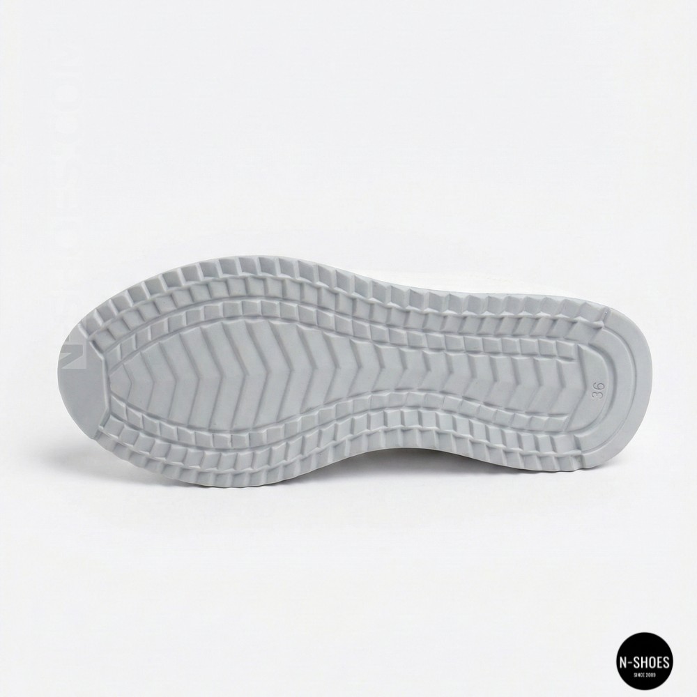 Жіночі сірі шкіряні мокасини з перфорацією Allsy Lonza 207262 A09-7721-4 GREY 207263 6127