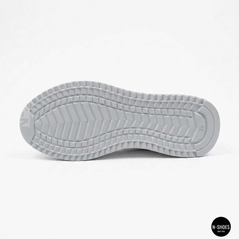 Жіночі сірі шкіряні мокасини з перфорацією Allsy Lonza 207262 A09-7721-4 GREY 207263 6127