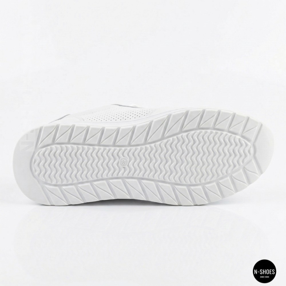 Кожаные перфорированные мокасины Allsy 207096 Q1-003-010 Lonza  WHITE AY 2026 6128