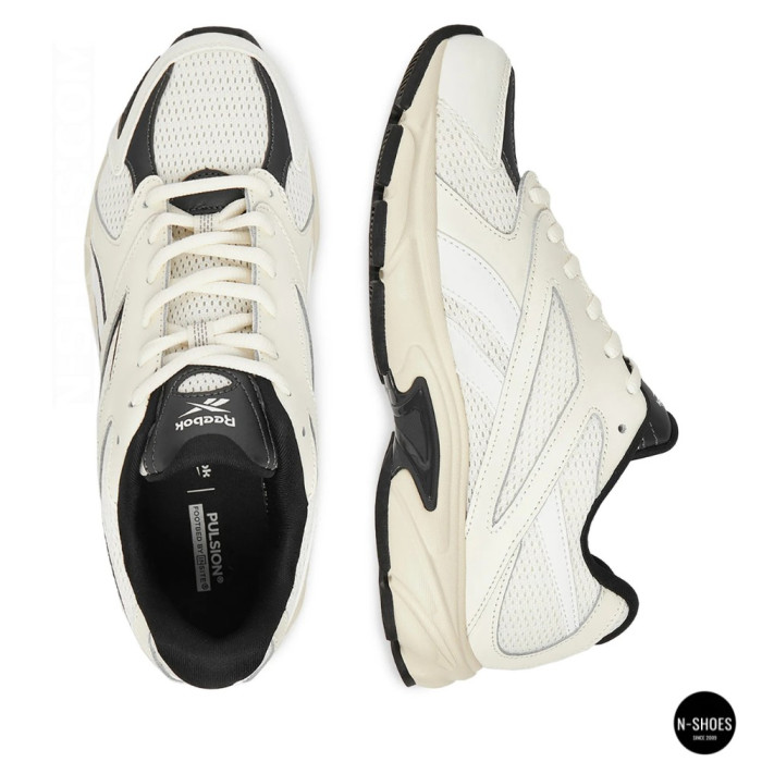 Women's Light-Black Sneakers Reebok CEO-ROAD PRIME 100208662 Écru 6132