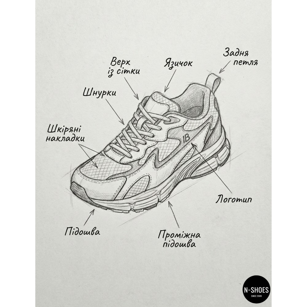 Шкіряні жіночі кросівки Bona 978-M2 Grey-Dark grey 6135