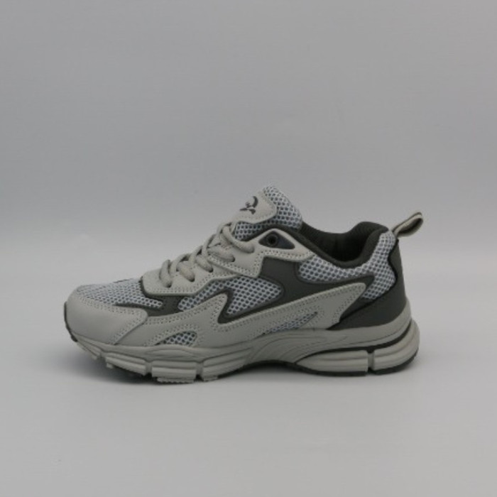 Leather Women's Sneakers Bona 978-M2 Grey-Dark grey 6135