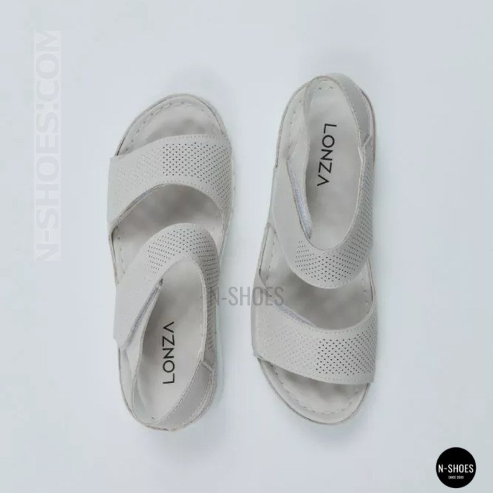 Кожаные комфортные босоножки Allsy 207125 Lonza 207126 198394 2208-37066-2 grey 6140 в
