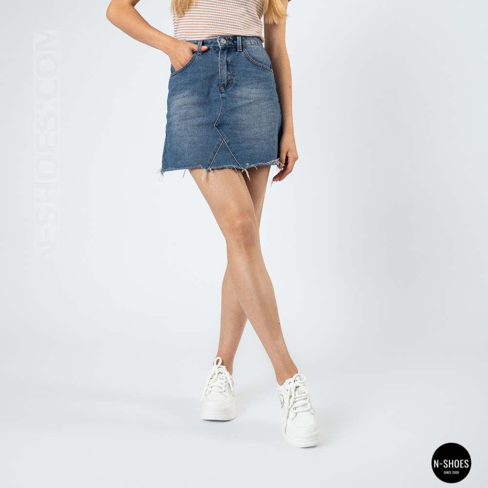 Шкіряні жіночі кеди Allsy 207391 f6808-5 white-grey 6146 у стилі Miu Miu