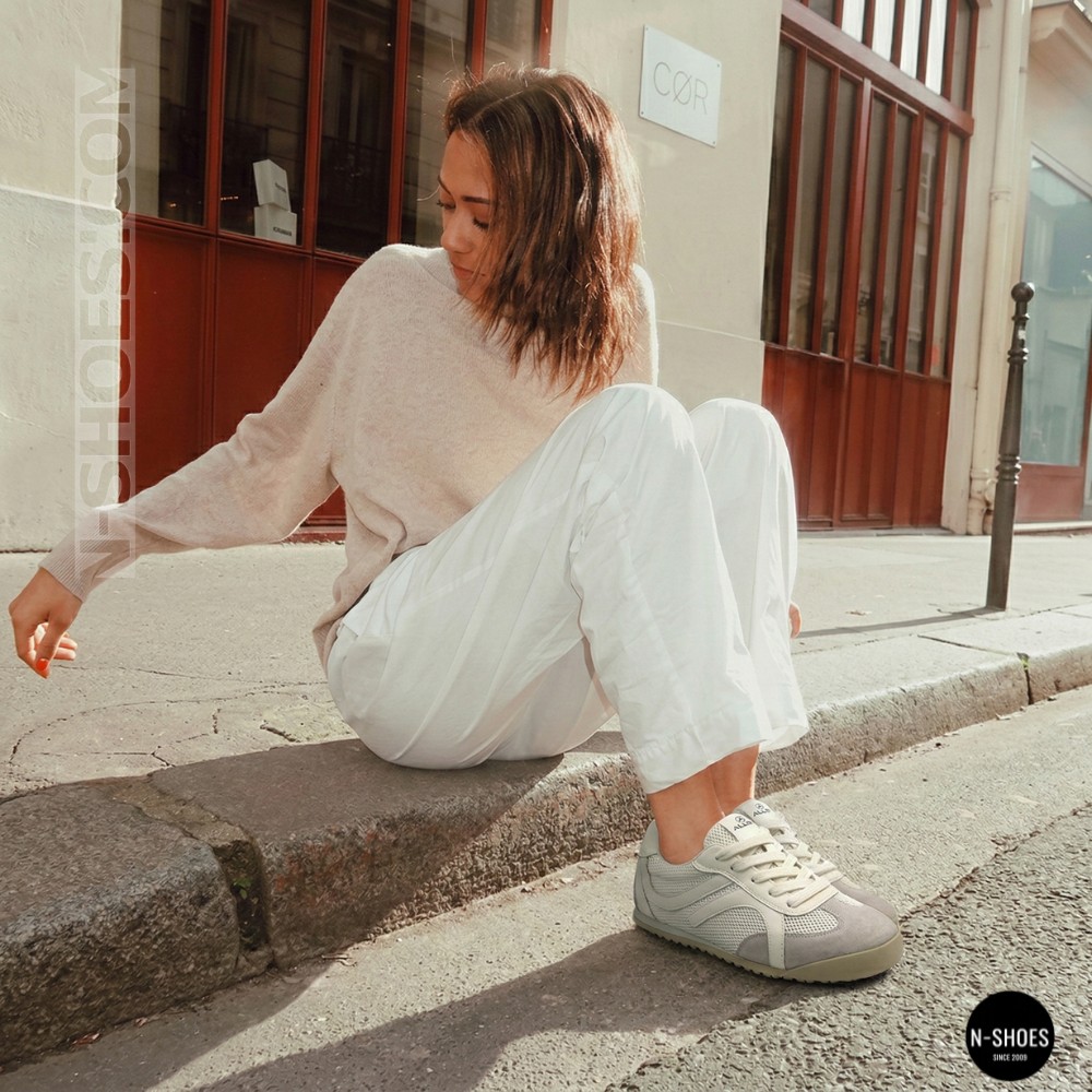 Білі шкіряні кеди Allsy 207424 205357 206385 205352 lonza 899-1 white 6148 з перфорацією (GAT style)