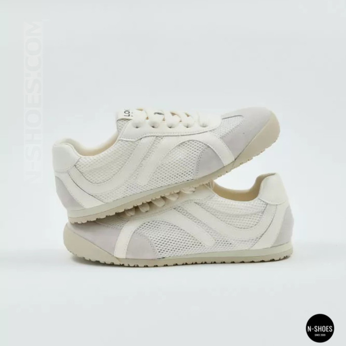 Белые кеды Allsy 207424 205357 206385 205352 lonza 899-1 white 6148 с перфорацией в стиле GAT