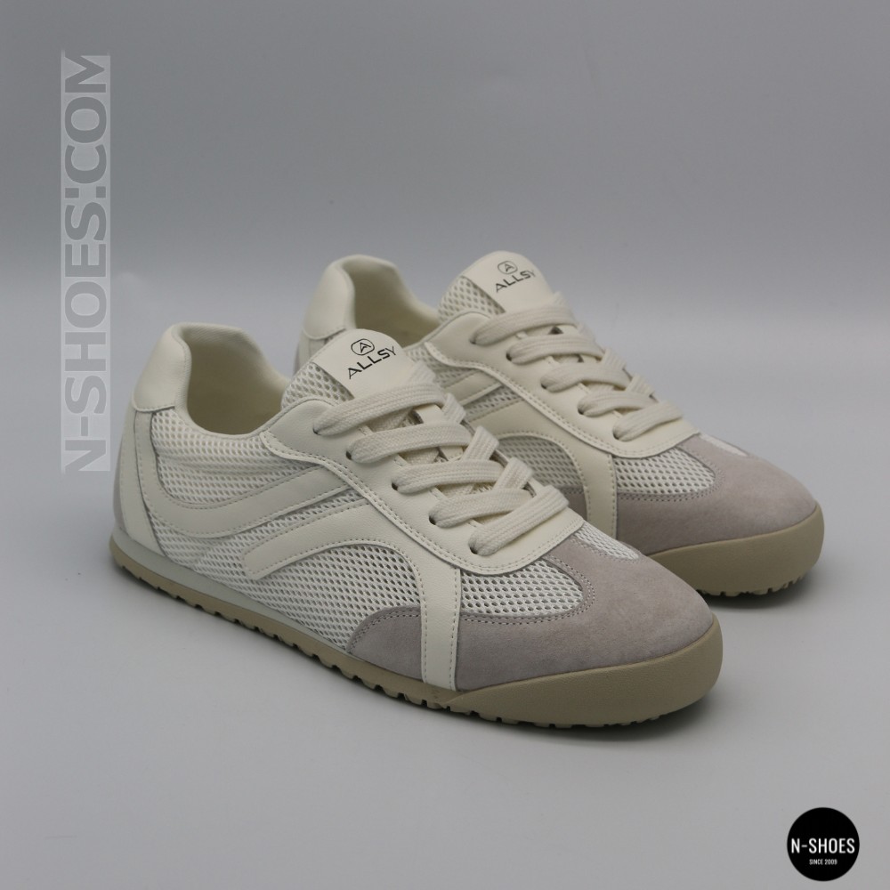 Білі шкіряні кеди Allsy 207424 205357 206385 205352 lonza 899-1 white 6148 з перфорацією (GAT style)