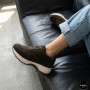 Шоколадні кросівки Romax Comfort 1361-10v 6149