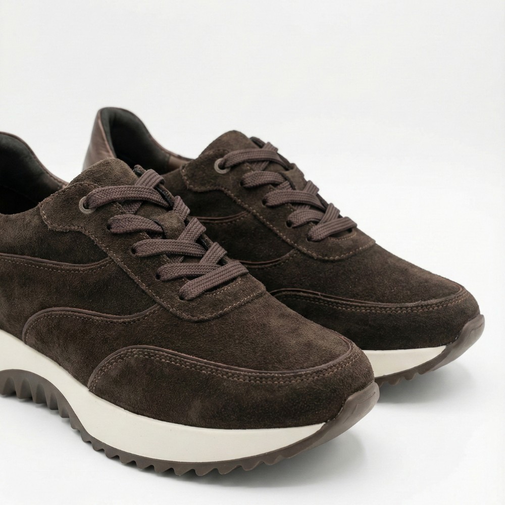 Шоколадні кросівки Romax Comfort 1361-10v 6149