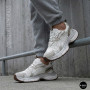 Модні кросівки Allsy Lonza 206907 yr16-1 white-brown 6150 в стилі Asics GEL-NYC