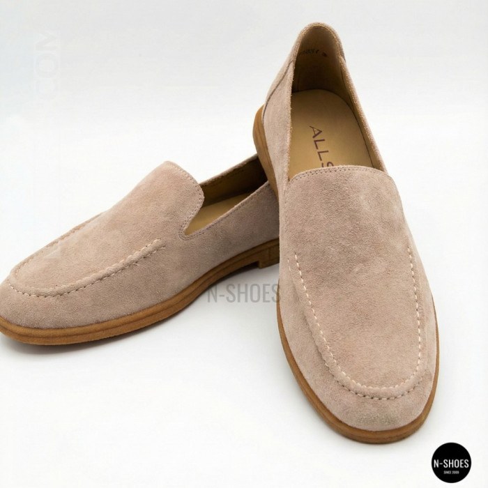 Жіночі замшеві лофери Allsy Lonza 210945 v1197-g20-9 beige 6151 у стилі Canal Loafer від
