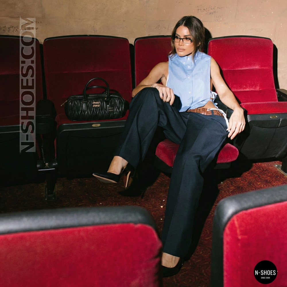 Жіночі чорні туфлі-човники на шпильці Fabio Monelli 208005 ld1289-at461-yp1503ta black 6153