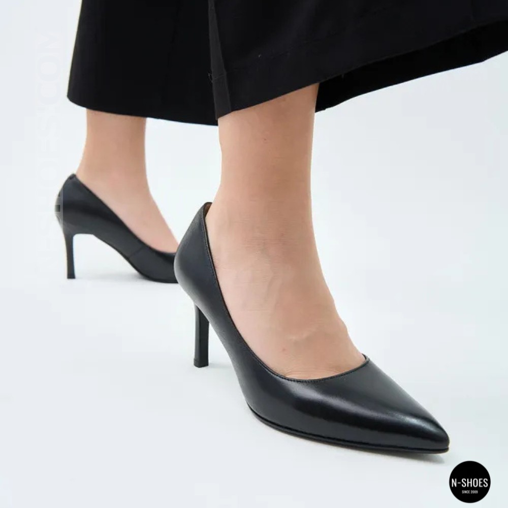 Жіночі чорні туфлі-човники на шпильці Fabio Monelli 208005 lonza-ny-212668 ld1289-at461-yp1503ta black 6153