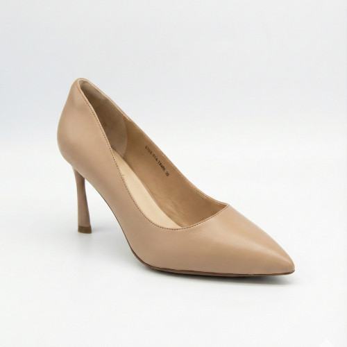 Women's beige stiletto pumps Fabio Monelli 210787 g195-01a-y849x beige 6155