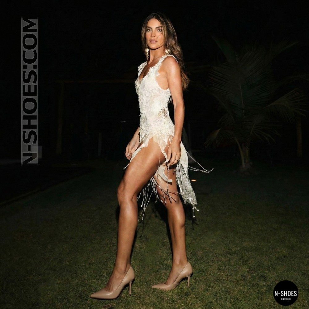 Жіночі бежеві туфлі-човники на шпильці Fabio Monelli 210787 g195-01a-y849x beige 6155