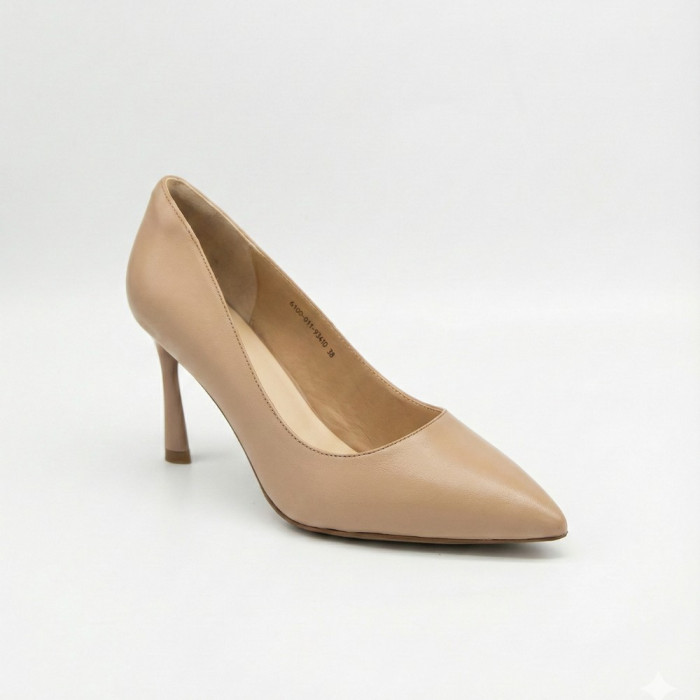Жіночі бежеві туфлі-човники на шпильці Fabio Monelli 210787 g195-01a-y849x beige 6155