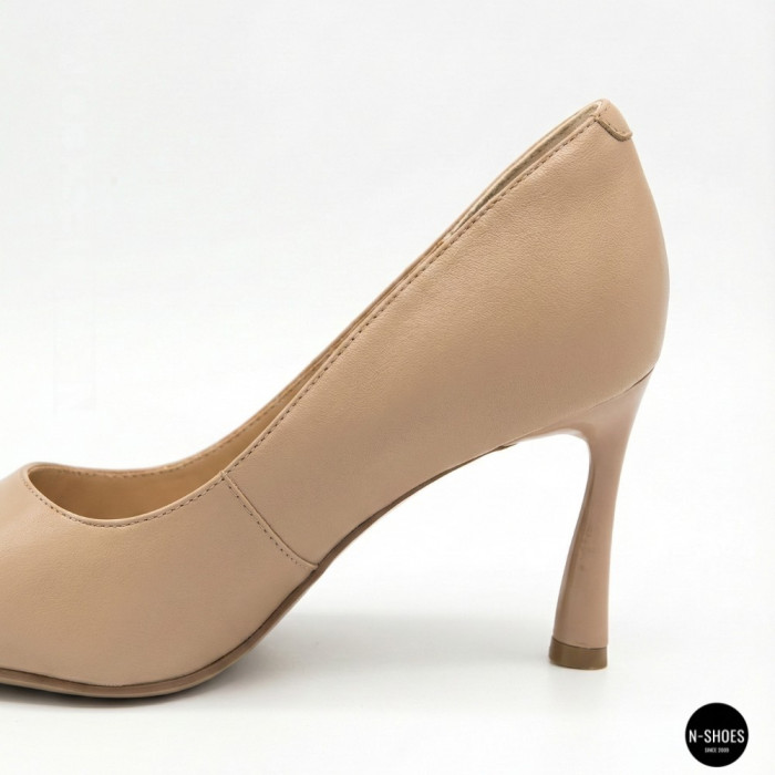 Жіночі бежеві туфлі-човники на шпильці Fabio Monelli 210787 g195-01a-y849x beige 6155