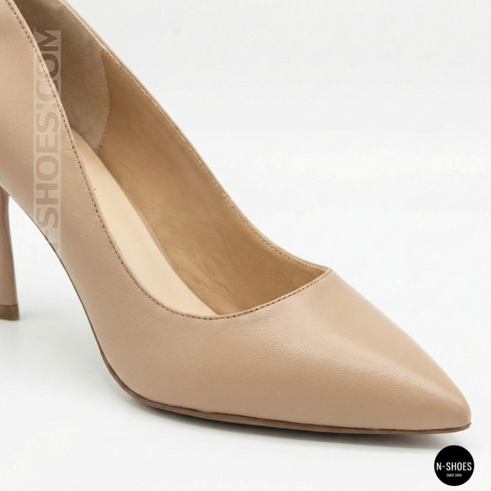 Жіночі бежеві туфлі-човники на шпильці Fabio Monelli 210787 g195-01a-y849x beige 6155
