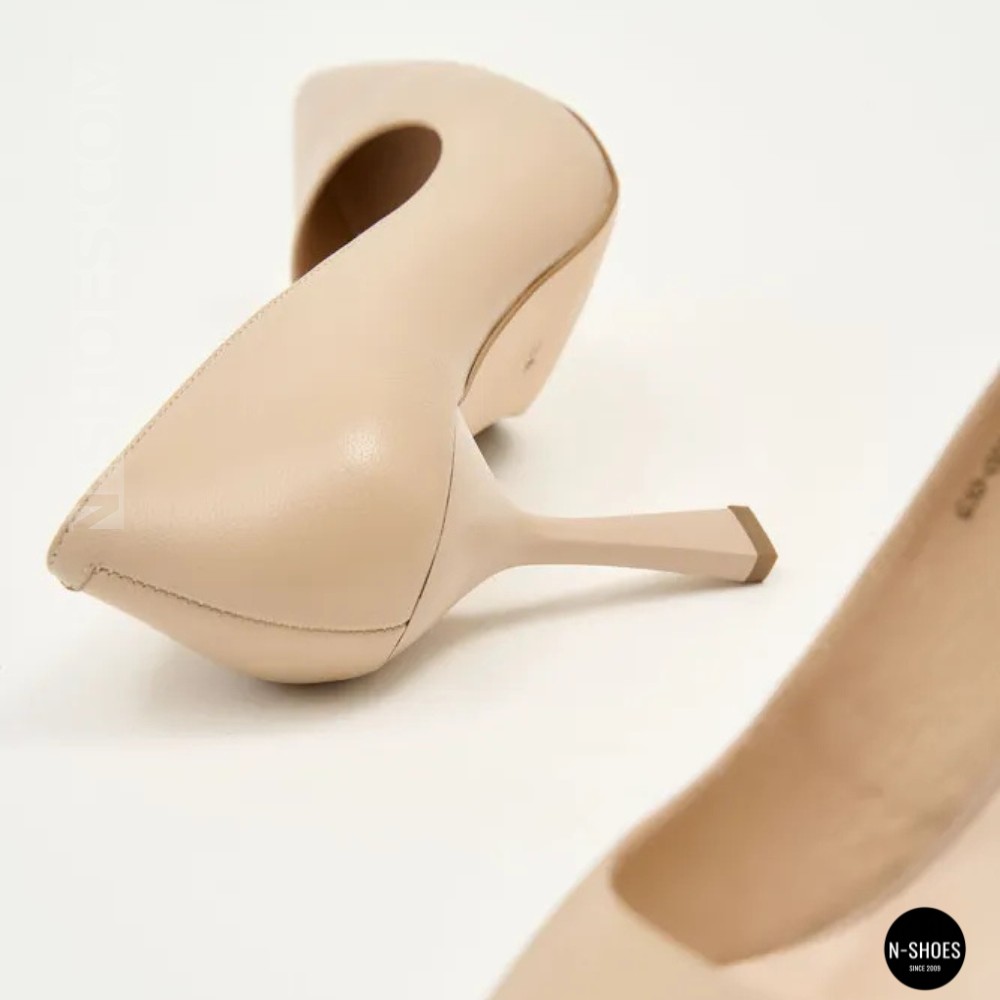 Жіночі бежеві туфлі-човники на шпильці Fabio Monelli 210787 g195-01a-y849x beige 6155