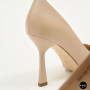 Жіночі бежеві туфлі-човники на шпильці Fabio Monelli 210787 g195-01a-y849x beige 6155