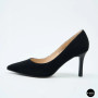 Жіночі чорні замшеві туфлі-човники на шпильці Fabio Monelli 208457 lonza-ny-212666 4l190-a242-015a black 6156
