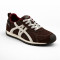 Жіночі бордові кросівки Allsy 207870 lonza 212544 1609-3 brown 6157 в стилі Onitsuka Tiger Mexico 66