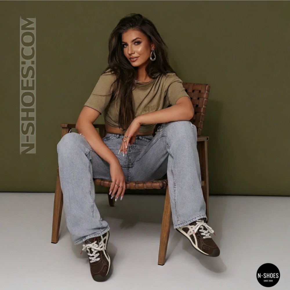 Жіночі бордові кросівки Allsy 207870 lonza 212544 1609-3 brown 6157