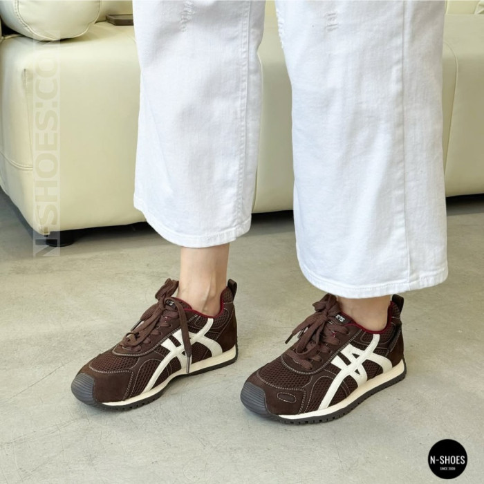 Женские бордовые кроссовки Allsy 207870 lonza 212544 1609-3 brown 6157