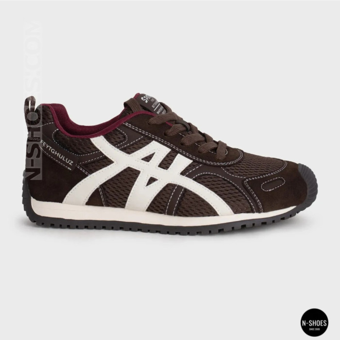 Женские бордовые кроссовки Allsy 207870 lonza 212544 1609-3 brown 6157