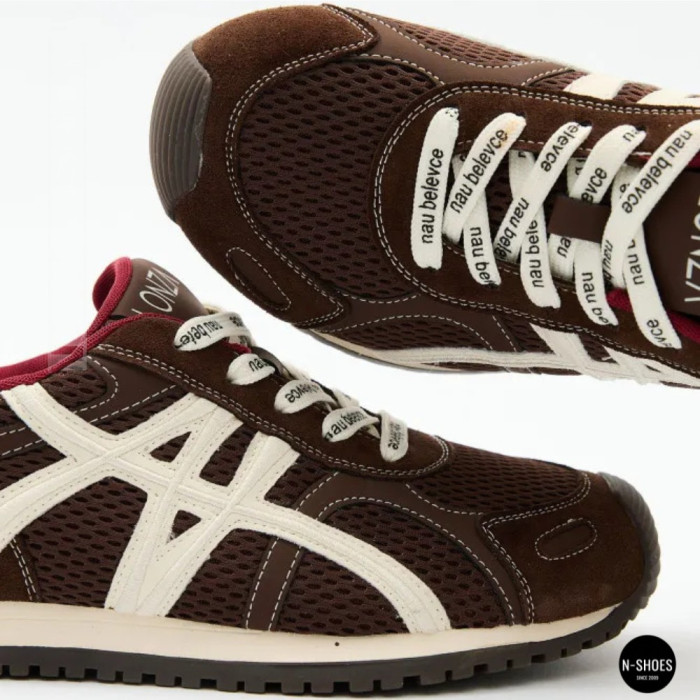 Женские бордовые кроссовки Allsy 207870 lonza 212544 1609-3 brown 6157