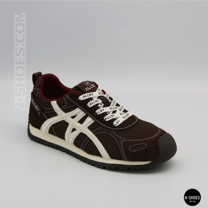 Женские бордовые кроссовки Allsy 207870 lonza 212544 1609-3 brown 6157