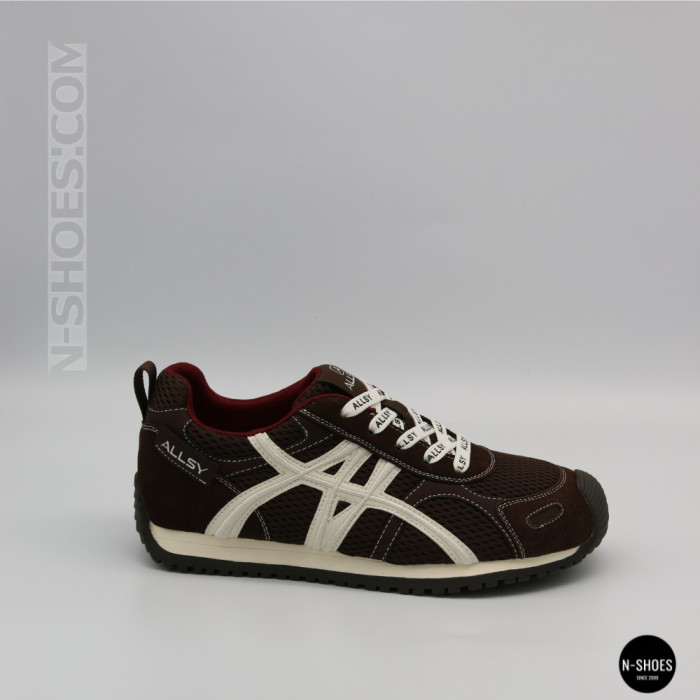 Женские бордовые кроссовки Allsy 207870 lonza 212544 1609-3 brown 6157