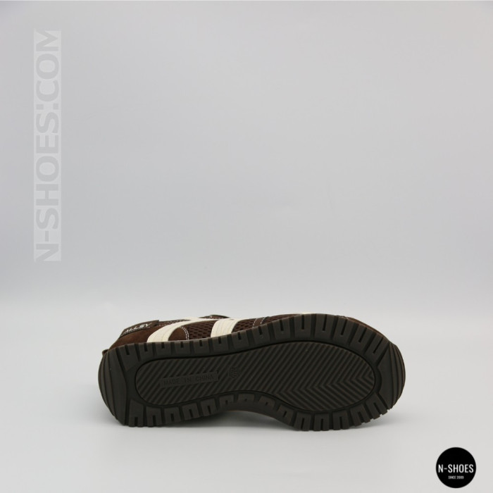 Женские бордовые кроссовки Allsy 207870 lonza 212544 1609-3 brown 6157