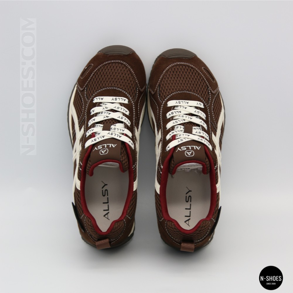 Жіночі бордові кросівки Allsy 207870 lonza 212544 1609-3 brown 6157